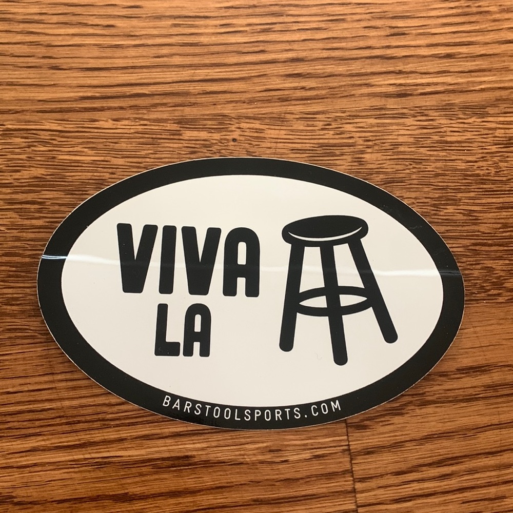 FREE Barstool Sticker with another purchase